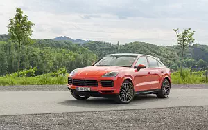 Cars wallpapers Porsche Cayenne Coupe (Lava Orange) - 2019