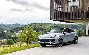 Cars wallpapers Porsche Cayenne S Coupe (Dolomite Silver Metallic) - 2019