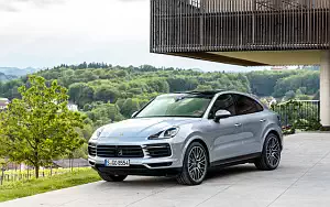 Cars wallpapers Porsche Cayenne S Coupe (Dolomite Silver Metallic) - 2019