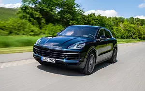 Cars wallpapers Porsche Cayenne S Coupe (Moonlight Blue Metallic) - 2019