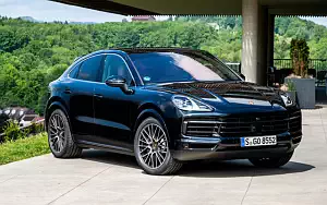 Cars wallpapers Porsche Cayenne S Coupe (Moonlight Blue Metallic) - 2019