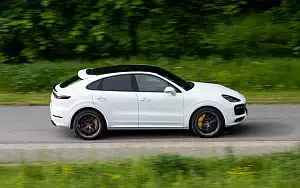 Cars wallpapers Porsche Cayenne Turbo Coupe (Carrara White Metallic) - 2019