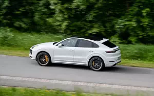 Cars wallpapers Porsche Cayenne Turbo Coupe (Carrara White Metallic) - 2019