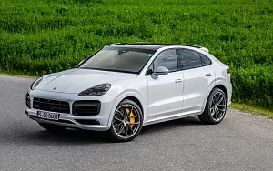 Cars wallpapers Porsche Cayenne Turbo Coupe (Carrara White Metallic) - 2019