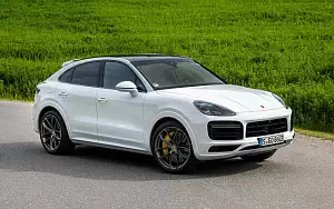 Cars wallpapers Porsche Cayenne Turbo Coupe (Carrara White Metallic) - 2019