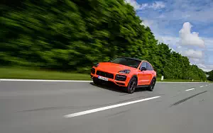 Cars wallpapers Porsche Cayenne Turbo Coupe (Lava Orange) - 2019