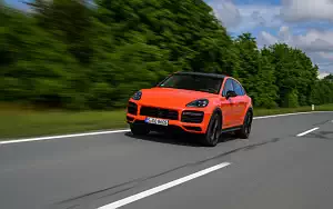 Cars wallpapers Porsche Cayenne Turbo Coupe (Lava Orange) - 2019