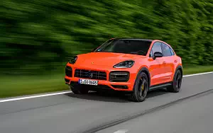 Cars wallpapers Porsche Cayenne Turbo Coupe (Lava Orange) - 2019