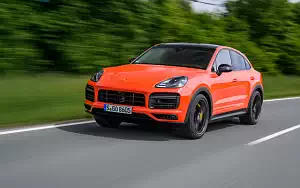 Cars wallpapers Porsche Cayenne Turbo Coupe (Lava Orange) - 2019