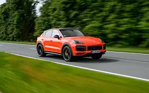 Cars wallpapers Porsche Cayenne Turbo Coupe (Lava Orange) - 2019