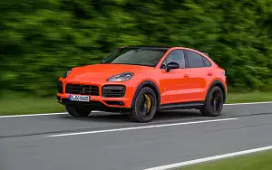 Cars wallpapers Porsche Cayenne Turbo Coupe (Lava Orange) - 2019