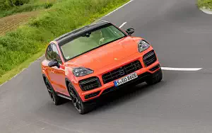 Cars wallpapers Porsche Cayenne Turbo Coupe (Lava Orange) - 2019