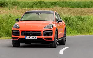 Cars wallpapers Porsche Cayenne Turbo Coupe (Lava Orange) - 2019