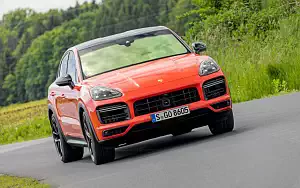 Cars wallpapers Porsche Cayenne Turbo Coupe (Lava Orange) - 2019