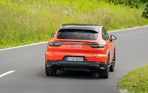 Cars wallpapers Porsche Cayenne Turbo Coupe (Lava Orange) - 2019