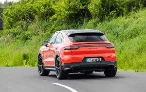 Cars wallpapers Porsche Cayenne Turbo Coupe (Lava Orange) - 2019