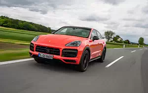 Cars wallpapers Porsche Cayenne Turbo Coupe (Lava Orange) - 2019