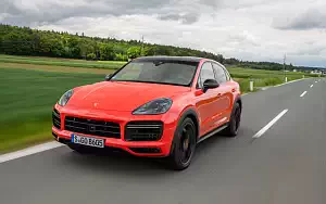 Cars wallpapers Porsche Cayenne Turbo Coupe (Lava Orange) - 2019