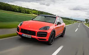 Cars wallpapers Porsche Cayenne Turbo Coupe (Lava Orange) - 2019