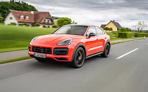 Cars wallpapers Porsche Cayenne Turbo Coupe (Lava Orange) - 2019