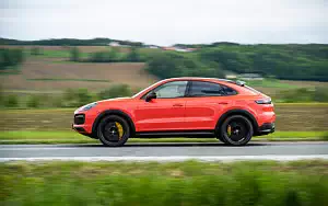 Cars wallpapers Porsche Cayenne Turbo Coupe (Lava Orange) - 2019