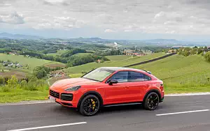 Cars wallpapers Porsche Cayenne Turbo Coupe (Lava Orange) - 2019