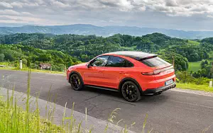 Cars wallpapers Porsche Cayenne Turbo Coupe (Lava Orange) - 2019