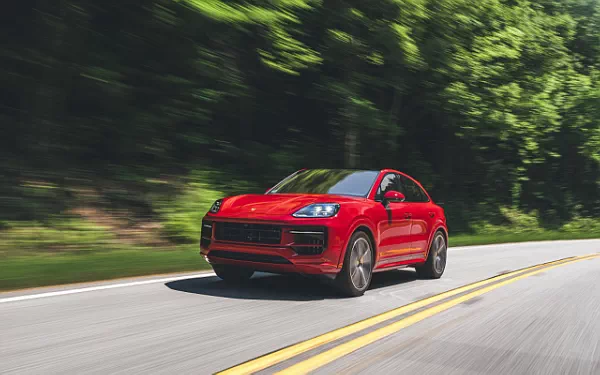 Cars wallpapers Porsche Cayenne GTS Coupe (Carmine Red) - 2024