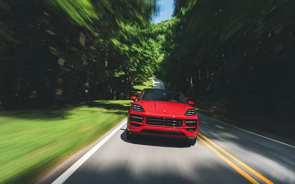 Cars wallpapers Porsche Cayenne GTS Coupe (Carmine Red) - 2024