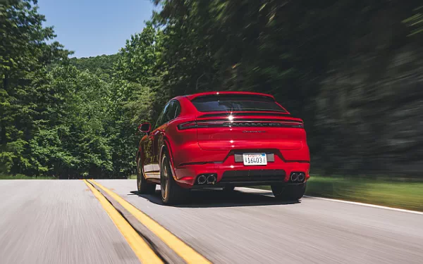 Cars wallpapers Porsche Cayenne GTS Coupe (Carmine Red) - 2024