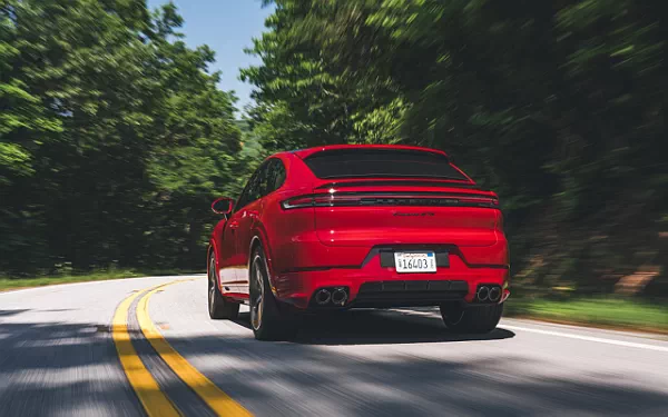 Cars wallpapers Porsche Cayenne GTS Coupe (Carmine Red) - 2024
