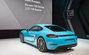 Cars wallpapers Porsche 718 Cayman S - 2016