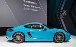 Cars wallpapers Porsche 718 Cayman S - 2016