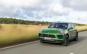 Cars wallpapers Porsche Macan (Mamba Green Metallic) - 2018