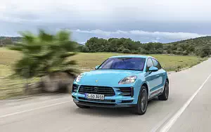 Cars wallpapers Porsche Macan (Miami Blue) - 2018