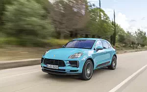 Cars wallpapers Porsche Macan (Miami Blue) - 2018