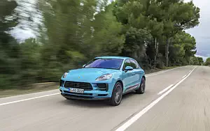 Cars wallpapers Porsche Macan (Miami Blue) - 2018