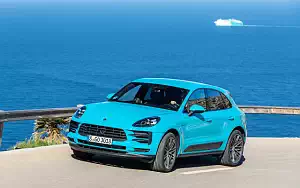 Cars wallpapers Porsche Macan (Miami Blue) - 2018