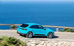 Cars wallpapers Porsche Macan (Miami Blue) - 2018