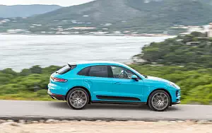 Cars wallpapers Porsche Macan (Miami Blue) - 2018