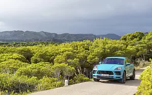 Cars wallpapers Porsche Macan (Miami Blue) - 2018