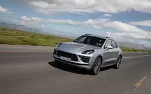 Cars wallpapers Porsche Macan Turbo (Dolomite Silver Metallic) - 2019