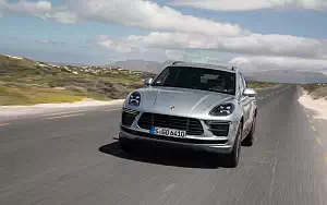 Cars wallpapers Porsche Macan Turbo (Dolomite Silver Metallic) - 2019