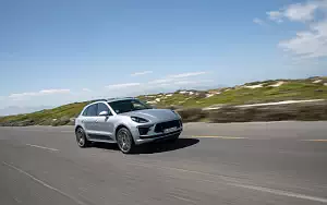 Cars wallpapers Porsche Macan Turbo (Dolomite Silver Metallic) - 2019