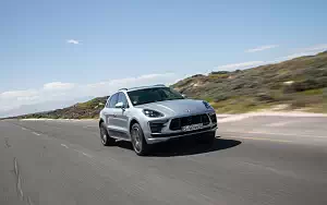 Cars wallpapers Porsche Macan Turbo (Dolomite Silver Metallic) - 2019