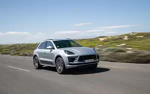 Cars wallpapers Porsche Macan Turbo (Dolomite Silver Metallic) - 2019