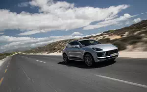 Cars wallpapers Porsche Macan Turbo (Dolomite Silver Metallic) - 2019