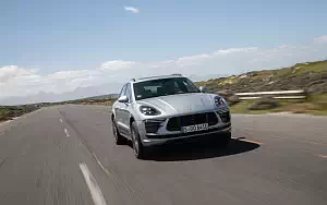 Cars wallpapers Porsche Macan Turbo (Dolomite Silver Metallic) - 2019