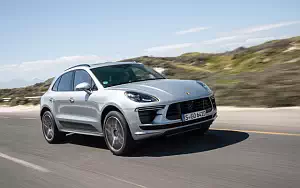 Cars wallpapers Porsche Macan Turbo (Dolomite Silver Metallic) - 2019