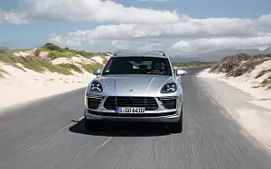 Cars wallpapers Porsche Macan Turbo (Dolomite Silver Metallic) - 2019